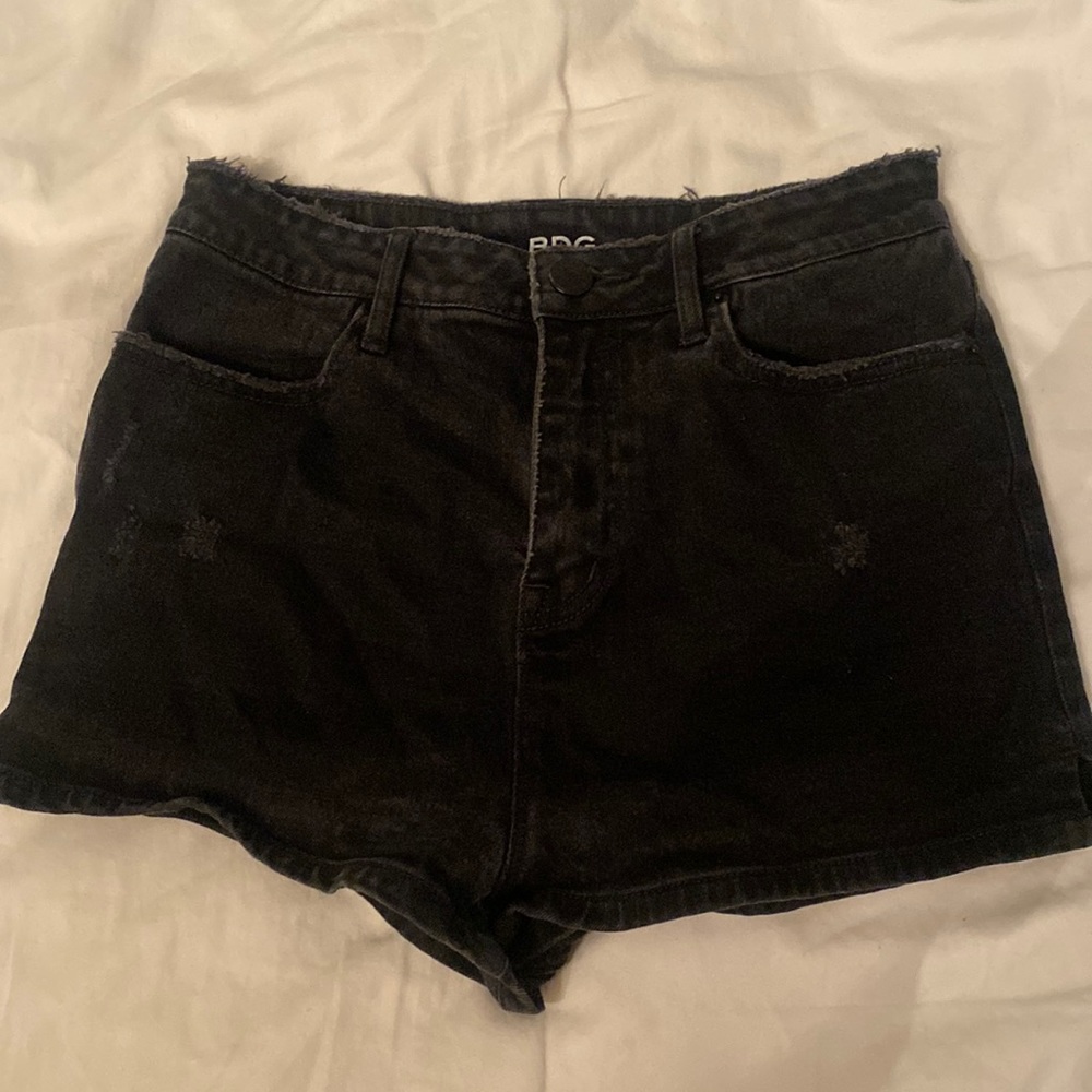 Urban Outfitters black high waisted shorts
